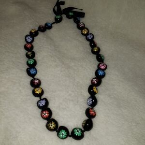 Hawaiian Kukui Nut Lei Necklace